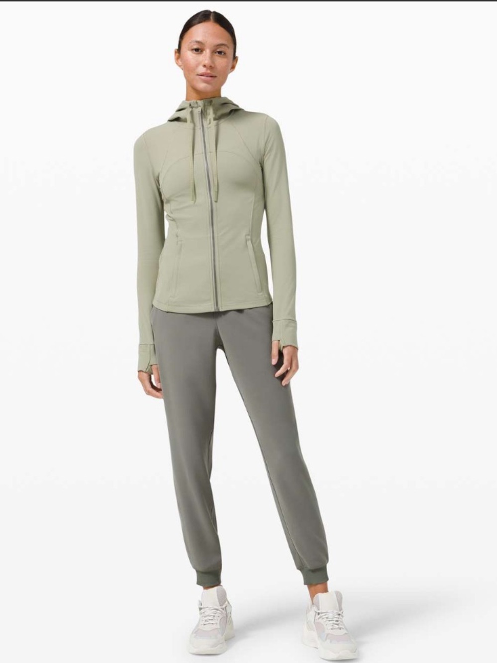 Lululemon On the Fly Jogger 28" *Woven
Grey Sage size 12 - Picture 2 of 16